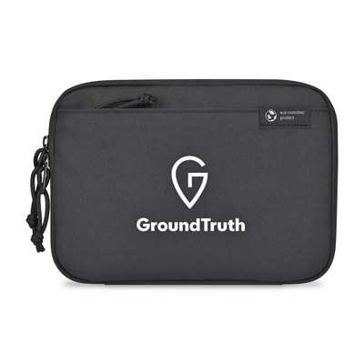 Renew AWARE™ rPET Slim Tech Organizer - Black